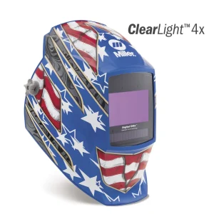 MILLER 296770 Digital Elite™, Stars & Stripes III, ClearLight 4x