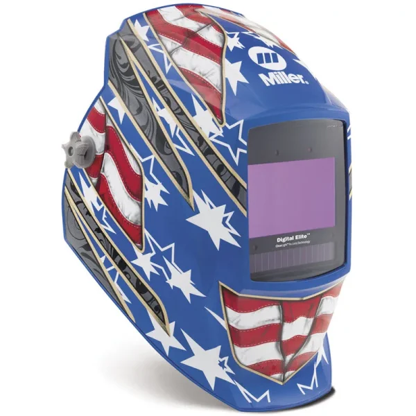 Miller Stars & Stripes III Digital Elite ClearLight 4x Welding Helmet 296770