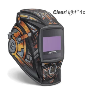 MILLER 296771 DIGITAL ELITE HELMET CLEARLIGHT 4X, GEARBOX