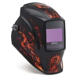 MILLER 296772 DIGITAL ELITE HELMET CLEARLIGHT 4X, INFERNO