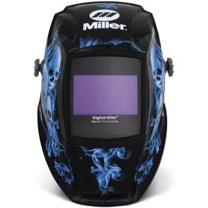 Miller Blue Rage II Digital Elite ClearLight 4x Welding Helmet 296774