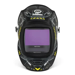 MILLER 296779 DIGITAL INFINITY HELMET CLEARLIGHT 4X, BLACK OPS