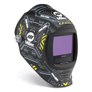 MILLER 296779 DIGITAL INFINITY HELMET CLEARLIGHT 4X, BLACK OPS