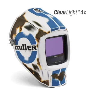 MILLER 296782 DIGITAL INFINITY HELMET CLEARLIGHT 4X, RELIC