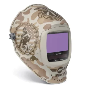 MILLER 296785 DIGITAL INFINITY HELMET CLEARLIGHT 4X, HONOR