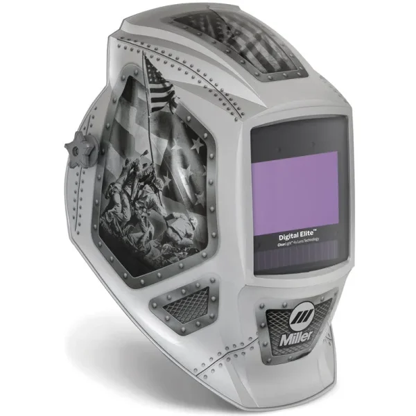 Miller Forged in Freedom Digital Elite ClearLight 4x Welding Helmet 299617