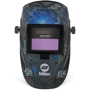 Miller Street Sparks Welding Helmet – Classic ClearLight Lens 299618