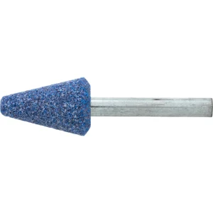 PFERD 30006 Vitrified Mounted Point, TOUGH, 3/4″ x 1-1/8,46 Grit,A5,Ceramic Oxide,1/4″ Shank, 10/BOX