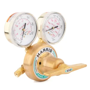 HARRIS® 3002497 Model 450-125-540 SS Diaphragm Single-Stage Pressure Regulator