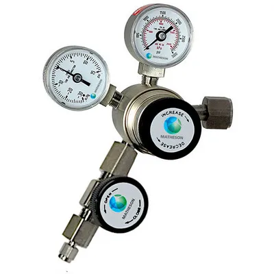 3010A Series Corrosive Service Lecture Bottle Regulator, Monel/SS/ Hastelloy