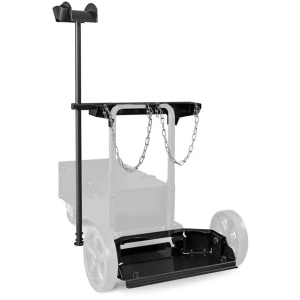 Miller EZ-Latch Dual Cylinder Rack w/Gun & Cable Rack 301481