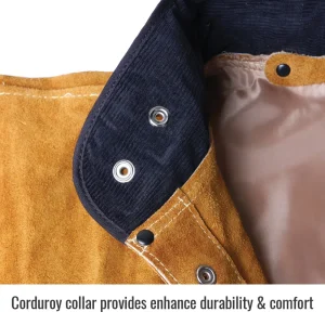 Black Stallion 60-1032 Split Cowhide Welding Jacket, MEDIUM