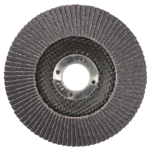 Weiler 31345 4-1/2″ Wolverine Abrasive Flap Disc, Conical (TY29), Phenolic Backing, 60Z, 7/8″ Arbor Hole, 10/BOX