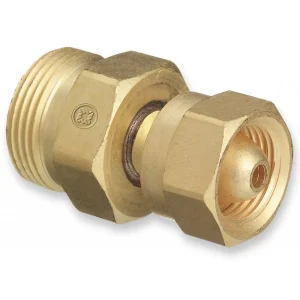 Western CGA-200 (MC) to CGA-520 (B) Acetylene Cylinder Adapter 314