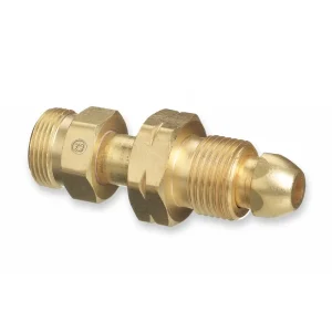 Western Enterprises 315 Cylinder Adaptor, CGA-510 to CGA-520