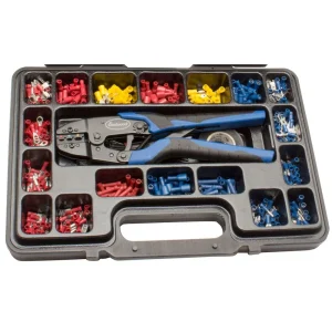 Eastwood Crimp-Right Solderless Wiring Connector Crimping Kit