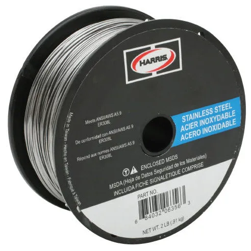 Harris 316L Stainless Steel MIG Welding Wire – 2# Spool