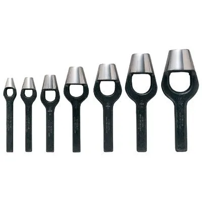 General Tools 1271ST Arch Punch Set, 7 Piece, Plastic Roll Pouch, 1/4″ – 1″ (1 Set)