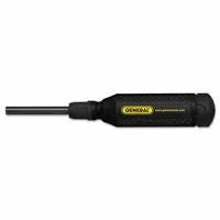 General Tools 8140 7 Double End Standard Multi-Bit Screwdrivers, 1/4″ Hex Shaft (1 Screwdriver)