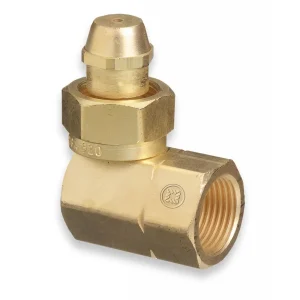 Western Enterprises 318 Cylinder Adaptor, CGA-520 to 90 CGA-510
