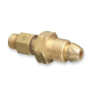 Western Enterprises 320 Cylinder Adaptor, CGA-510 to CGA-200