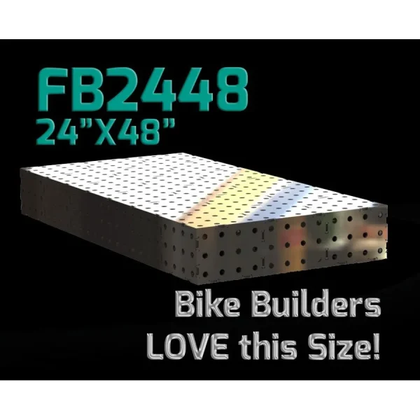 CertiFlat FB2448 fabBlock U-Weld Kit Modular Welding Table 24 Inch x 48 Inch