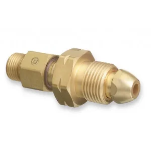 Western CGA-510 (POL) to CGA-520 (B) Acetylene Cylinder Adapter 320