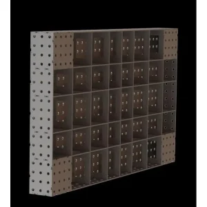 CertiFlat FB3660 fabBlock U-Weld Kit Modular Welding Table 36 Inch x 60 Inch