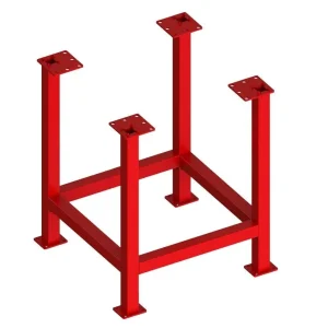 CertiFlat FR4848-U 48 Inch X 48 Inch fabRack Leg Kit for fabBlocks