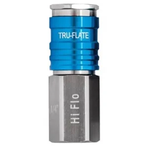 Tru-Flate HI FLO Coupler – 1/4 Inch FNPT