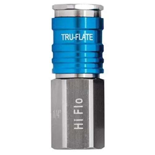 Tru-Flate HI FLO Coupler – 1/4 Inch FNPT