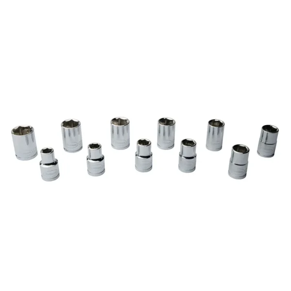 Eastwood 11pc – 1/2 Inch Drive MM Shallow Socket Set
