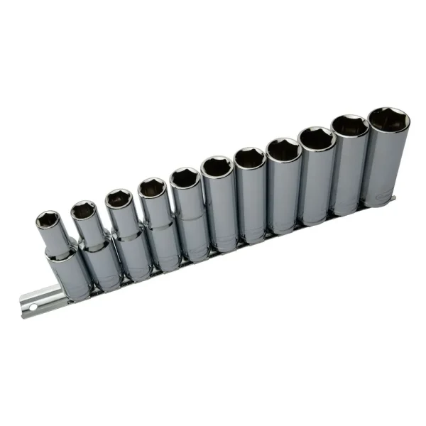 Eastwood 11pc – 1/2 Inch Drive MM Deep Socket Set