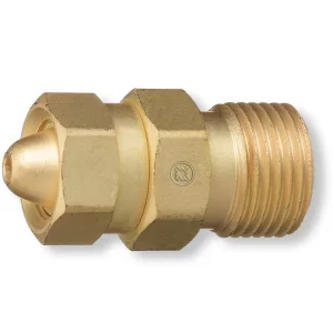 Western GCA-200 (MC) to CGA-300 (COMM) Acetylene Cylinder Adapter 322