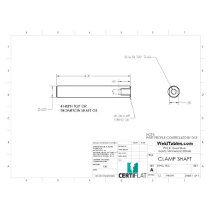 CertiFlat 4 Inch FabPost