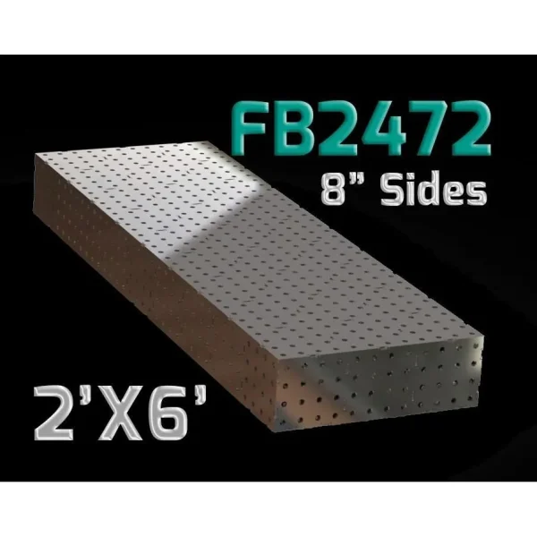 CertiFlat 24 InchX72 Inch FabBlock Welding Table