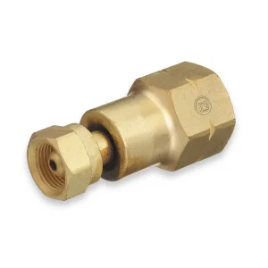 Western Enterprises 324 CGA-200 to CGA-510 cylinder adaptor