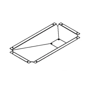 Slag Bed for CertiFlat 24 InchX48 Inch Plasma Table