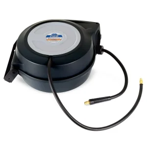 Eastwood 50ft Retractable Air Hose Reel with Hybrid Flex Polymer Hose