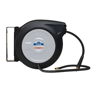 Eastwood 50ft Retractable Air Hose Reel with Hybrid Flex Polymer Hose