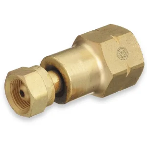 Western CGA-200 (MC) to CGA-510 (POL) Acetylene Cylinder Adapter 324