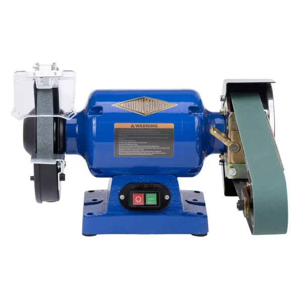 8 Inch Multitool Grinder 1HP 120V – assembled with MT482 2×48 attachment