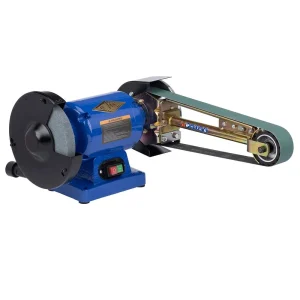 8 Inch Multitool Grinder 1HP 120V – assembled with MT482 2×48 attachment