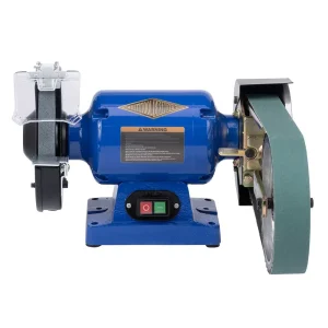 8 Inch Multitool Grinder 1HP 120V – assembled with 8CW attachment (2×48 belt – 8 Inch contact wheel)