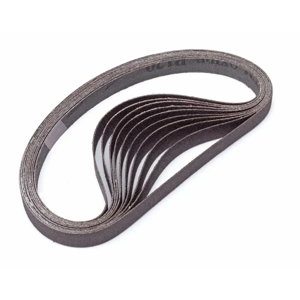 Eastwood 10 Pack 1/2×18 Aluminum Oxide 120 Grit Abrasive Belts