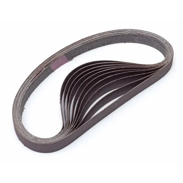 Eastwood 10 Pack 1/2×18 Aluminum Oxide 220 Grit Abrasive Belts