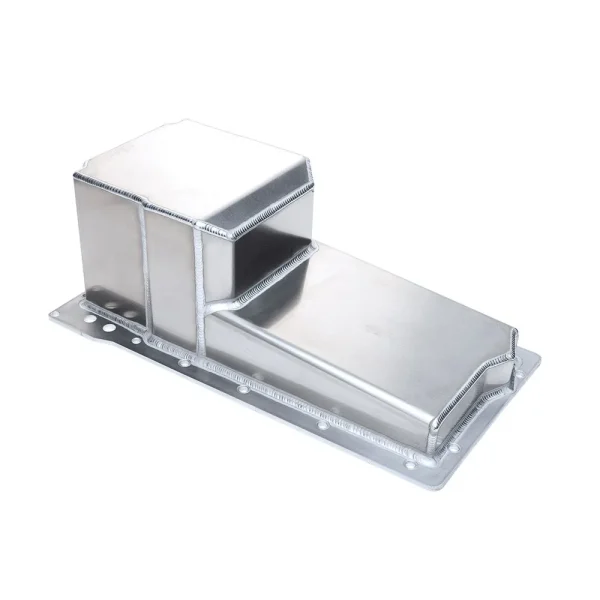 Custom Fabricated Aluminum Chevy LS Style Truck Oil Pan from Winchester Metal Works