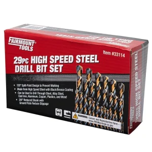 Fairmount 29 Piece High Speed Steel Drill Bit Set