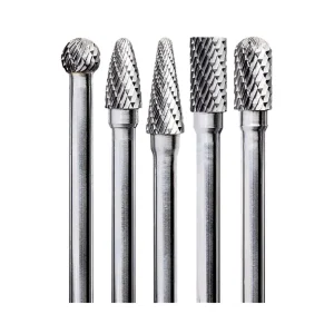 Fairmount 5 Piece Long Shaft Carbide Burr Set