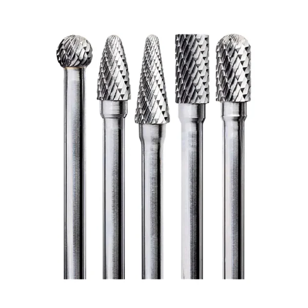Fairmount 5 Piece Long Shaft Carbide Burr Set